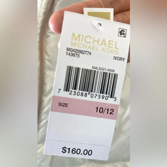 New Michael Michael Kors big Girls hooded jacket, BIGGEST sale in years 💰gift m